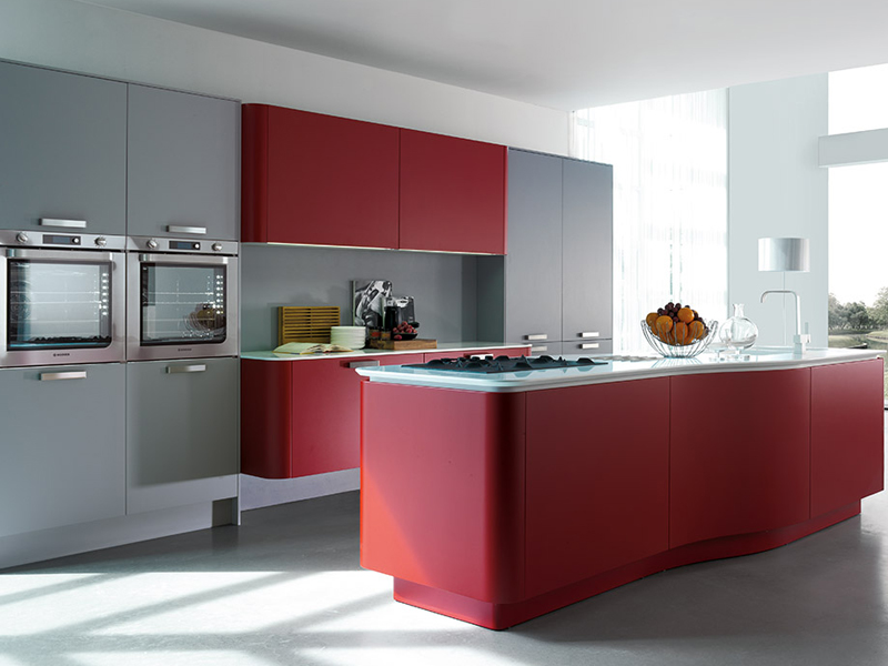 Los Angeles kitchen cabinets - MITON high quality Italian kitchen by MEF