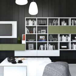 living room wall units