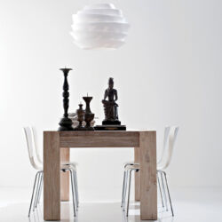 modern wooden table